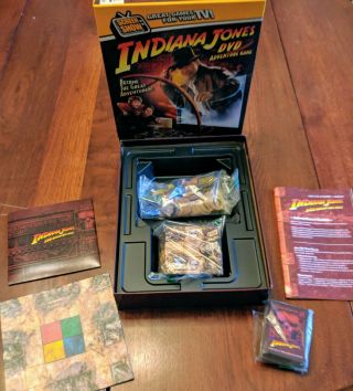 Indiana Jones Dvd Adventure Game Board Game
