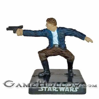 Star Wars Miniatures Alliance & Empire Han Solo Rogue 7