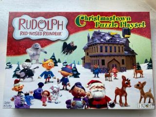 Rudolph The Red - Nosed Reindeer Christmastown Puzzle Playset