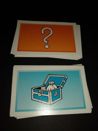 2013 Monopoly Chance And Community Chest Replacement Cards