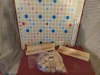 Scrabble Board Game 1976 Selchow & Righter