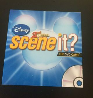 Disney Scene It 2nd Edition Dvd Game Replacement Parts