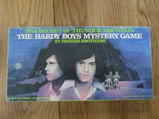 Vintage Board Game - " The Hardy Boys Mystery Game " - 1978 - Vg/exc Cond