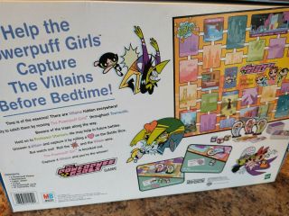 Powerpuff Girls board game Saving the World Before Bedtime Cartoon Network 2