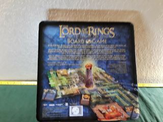 Lord of the Rings Return of the King game,  Collector tin,  pre - owned,  complete 2