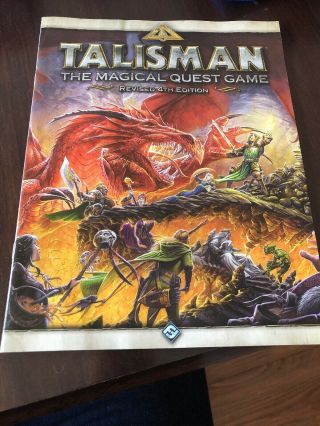Talisman The Magical Quest Game - Rulebook Only