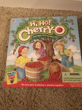 Hi Ho Cherry - O Board Game Milton Bradley Hasbro 2001
