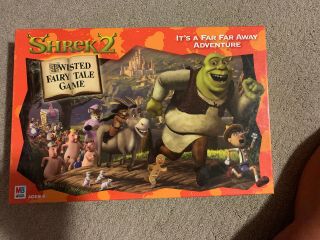 Shrek 2 Twisted Fairy Tale Board Game,  Complete Complete