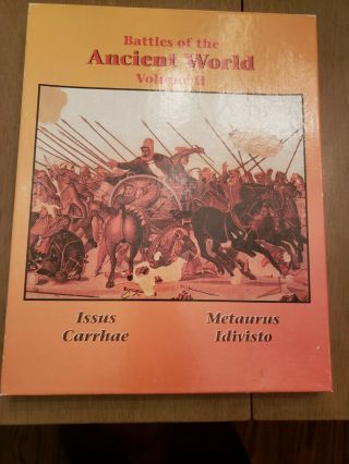 Unpunched Battles Of The Ancient World Vol.  Iv Decision Games Complete