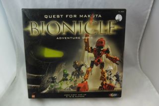 Bionicle: Quest For Makuta Board Game By Lego In 2001; Playable But Incomplete
