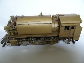 Very Fine Vintage Brass O Scale Nwsl Alco 2 - 8 - 2t " Minarets " Locomotive Engine