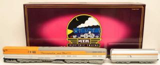 Mth 20 - 3042 - 1 Chesapeake & Ohio M - 1 Steam Turbine Electric Locomotive W/ps1.  0 Ln