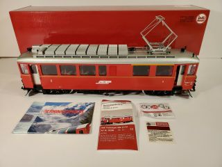 Lgb 20390 Rhb Triebwagon (railcar) Locomotive 4/4 34 - Mts