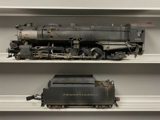 Sunset Models 3rd Rail O Scale Pennsylvania N - 1s 2 - 10 - 2 Locomotive Weathered Mib