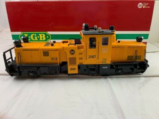 Lgb 20670 Track Cleaning Locomotive - Yellow -.