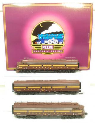 Mth 20 - 2598 - 1 Prr E - 8 Aba Diesel Locomotive Set W/ps2.  0 Ln/box
