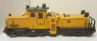 Lgb 20670 Track Cleaning Locomotive - Yellow - Very Good.