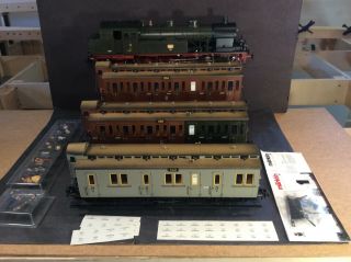 Marklin Gauge 1,  5502 Set,  Tenderlokomotive Kpev T18
