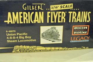 American Flyer/lionel 6 - 48070 Union Pacific 4 - 8 - 8 - 4 Big Boy Steam Locomotive