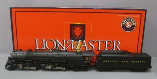 Lionel 6 - 38049 Norfolk & Western Lionemater Class A 2 - 6 - 6 - 4 Steam Loco & Tender