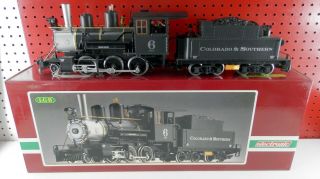G Scale 2 - 6 - 0 Mogul Steam Locomotive W/sound & Smoke - C&s 6 - Lgb 2019s