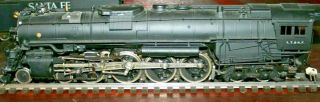 Ktm Max Gray O Scale Brass Santa Fe (4 - 8 - 4) Northern Loco Only In Good Cond.