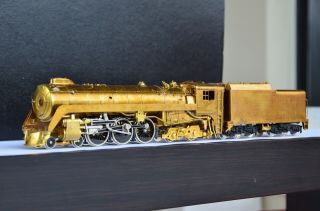 Tenshodo Pfm Brass Canadian Pacific Cpr Royal Hudson Steam Engine U/p Ho - Scale