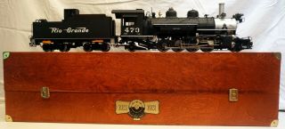 Lgb/aster 20831 D&rgw 2 - 8 - 2 K - 28 473 Steam Locomotive & Tender W Phoenix Sound
