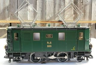 Lgb 21450 Swiss Rhaetian Railway Rhb Ge 2/4 Electric Locomotive