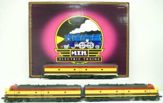 Mth 20 - 2207 - 1 Kansas City Southern E8 Aba Diesel Set W/ps 1.  0 Ex/box