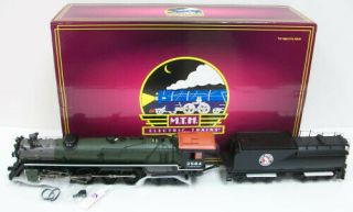 Mth 20 - 3145 - 1 Gn S - 2 4 - 8 - 4 Steam Locomotive &tender W/ps - 2 Ln/box