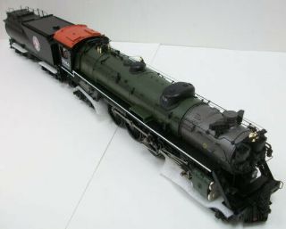 MTH 20 - 3145 - 1 GN S - 2 4 - 8 - 4 Steam Locomotive &Tender w/PS - 2 LN/Box 2