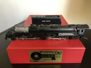 HO Brass Model Train Key Imports CS 101 Union Pacific 4 - 8 - 8 - 4 BigBoy Early 4014 2
