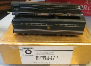 N Scale Oriental Limited Samhongsa Prr 6 - 4 - 4 - 6 S - 1 Factory Painted