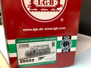 Lgb 25552 White Pass Diesel Locomotive Ex/box