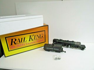 Rail King Mth Cab Forward Steamer 30 - 1144 - 1 Southern Pacific Steam Engine W/box