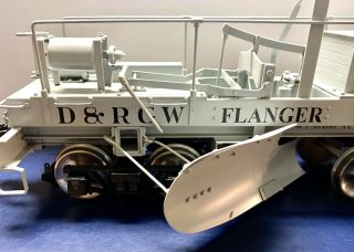 IN OPEN BOX ACCUCRAFT GREY D&RGW FLANGER 1:20.  3 SCALE OD AC 82 - 102 3