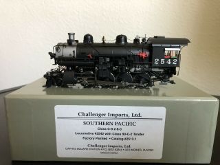 Ho Brass Model Train - Cil 2513.  1 Sp Southern Pacific C - 9 2 - 8 - 0 2542