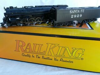 2012 Rail - King 30 - 1562 - 1 Santa Fe 4 - 8 - 4 No.  2929 Imperial Northern W/proto 3.  0