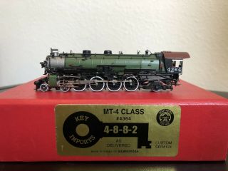N Scale Brass Key Imports Ser 124 Southern Pacific 4 - 8 - 8 - 2 Mt - 4 Class 4368