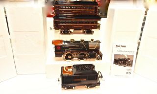 Mth Tinplate Traditions 10 - 1212 - 1 384 Steam Passenger Set With Protosounds 2.  0