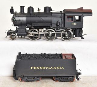 Gem Models O Scale Brass Two Rail St - 506 Pennsylvania 2 - 6 - 0 Mogul