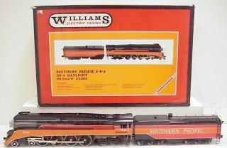 Williams 5600 Brass Sp 4 - 8 - 4 Gs - 4 Daylight Steam Locomotive & Tender - 3 Rail Ln
