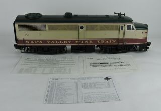 Napa Valley Wine Train 70 Diesel Locomotive Alco Fb - 1 Aristo Craft 22332 - 3