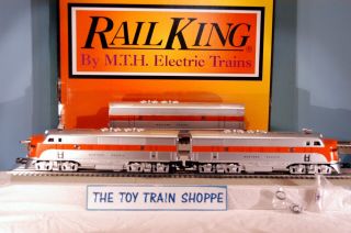 Rail King Mth 30 - 2776 - 1 Western Pacific F - 3 Aba Diesel Set With Ps - 2.