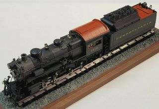 Mth Train 20 - 3055 - 1 Premier Prr 2 - 8 - 0 H10s Consolidation Engine W/ Ps2.  0 (291)