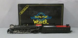 Weaver 6755 Brass Prr 4 - 8 - 2 M1a Mountain Steam Engine & Tender - 3 Rail Ex/box