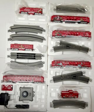 Hawthorne Village Coca Cola Through The Years Ho Scale Electric Train Set