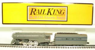 Mth 30 - 1443 - 1 York Central 4 - 6 - 4 Dreyfuss Locomotive & Tender W/ps2 Ln/box
