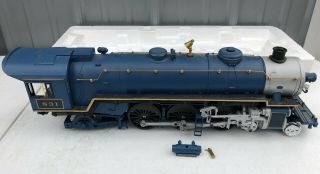 Cnj Blue Comet G Scale Aristo - Craft 4 - 6 - 2 Pacific Steam Locomotive